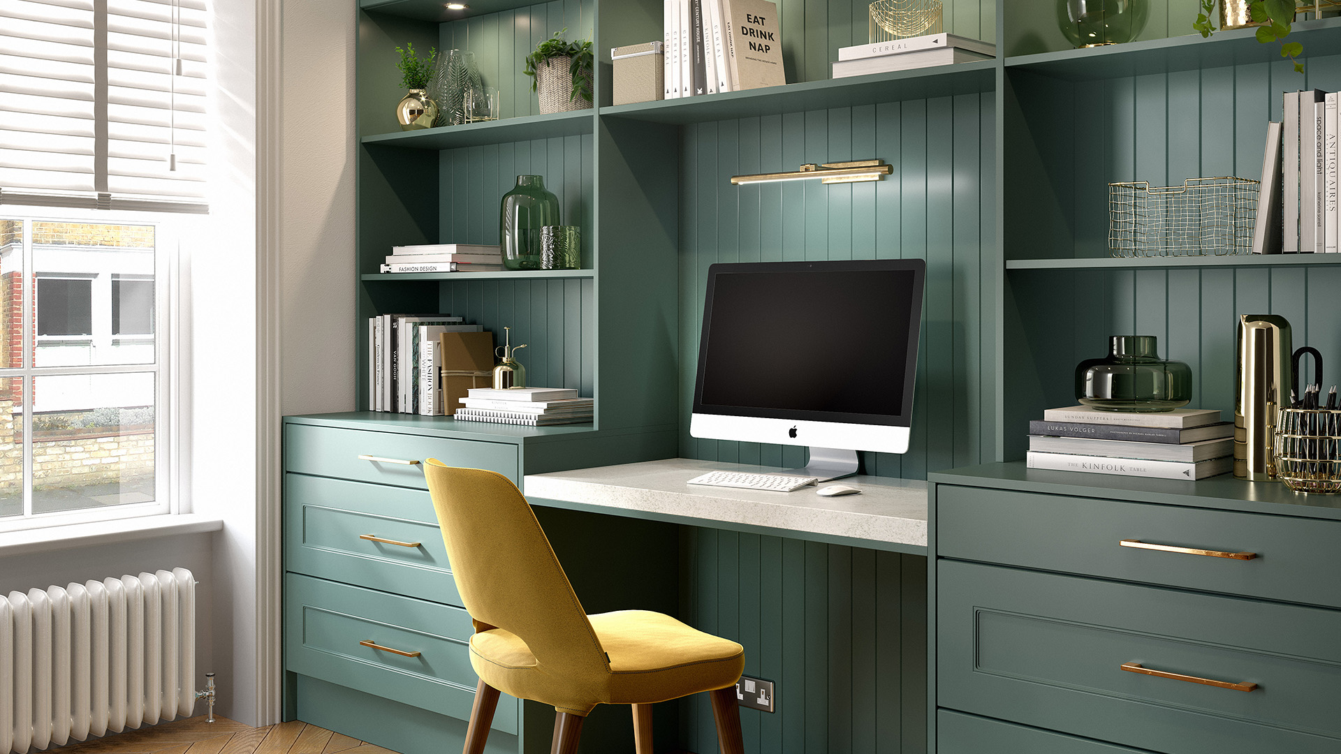 home office fitted wall furniture