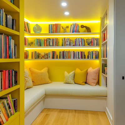 fitted library storage